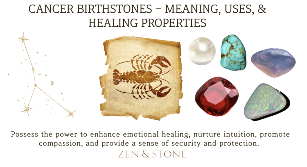 birthstone cancer zodiac stone