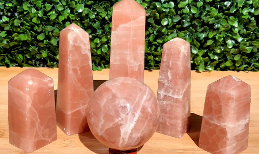 Strawberry Calcite