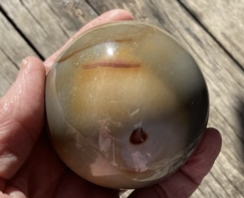 Polished Polychrome Jasper Sphere