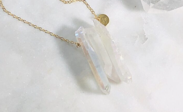 crystals necklace meaning