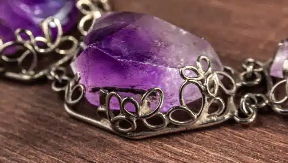 Amethyst Crystal Necklace